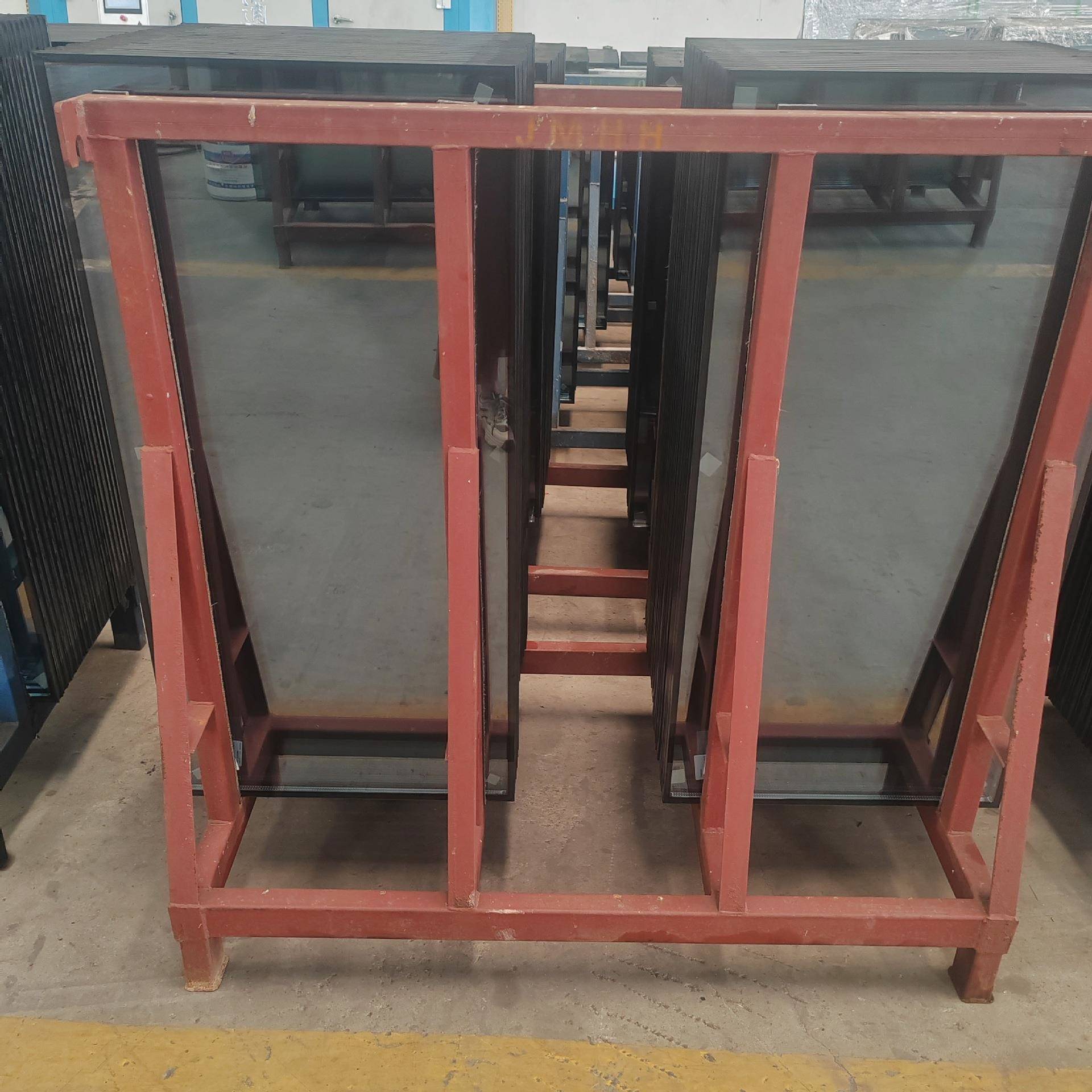 音Lo-e中幕空玻璃隔隔热钢化拉XZ双层玻璃建筑用推门窗户墙厂家