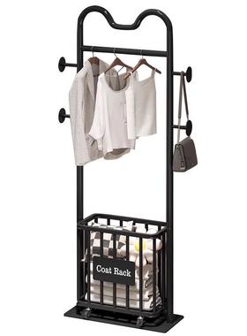 衣帽架落衣地AL102180卧挂立挂式家用客厅脏篮包室衣服简约可移动