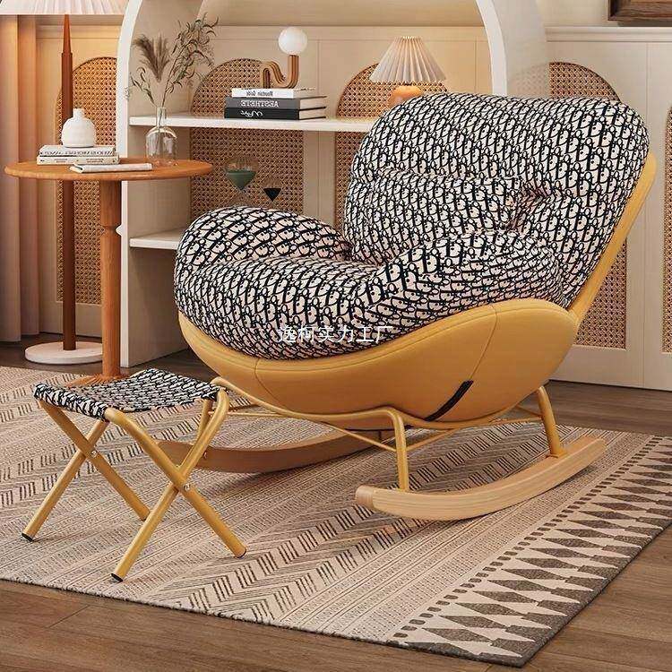 阳摇椅人椅台客厅休闲躺椅蛋壳摇摇懒人沙发可75266睡可躺单人大