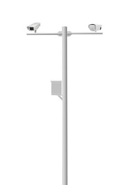 热镀杆锌角监控口立杆6米7米八8米5米64381抓拍监控道路卡立柱信号灯杆