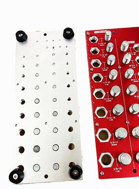 亚马逊规38孔量红蓝螺螺丝量公制英制JPU通止规螺母螺栓纹螺丝检