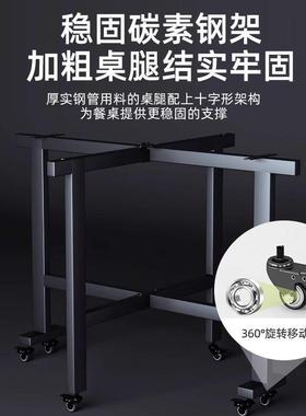 餐折叠桌客厅LUH大桌小多功能家用吃饭圆桌子可折叠桌子户型圆形