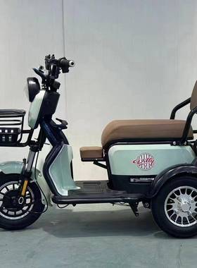 国标女新款电动三轮车老年YWF人步接代送孩子型士家小用电动三轮