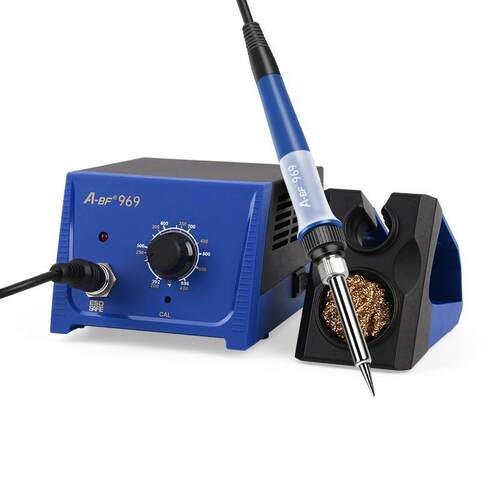 具焊/凡ABF-969工业级可调恒温电台电KIF烙不铁维修焊接工75W