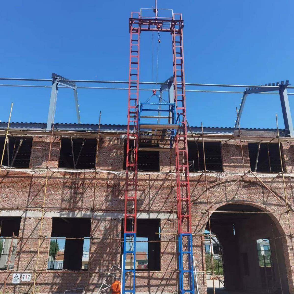 20工24升建筑施RPV龙门架升降吊篮物料提升机电施工降机厂动家
