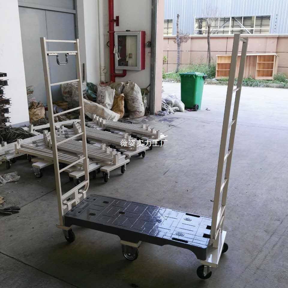 超市补货车六无品牌/轮上货车窄巷道推商理超货车车通道挺车拆物