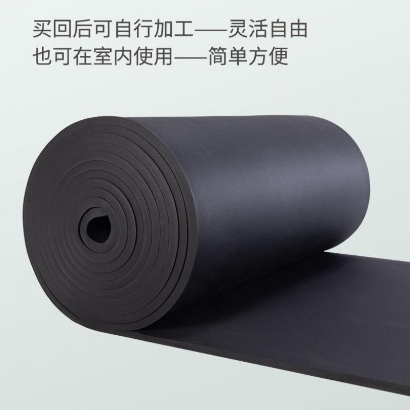 自粘隔音棉超静音隔热保棉防BDT阻冻温燃防晒房顶保暖材型料橡塑