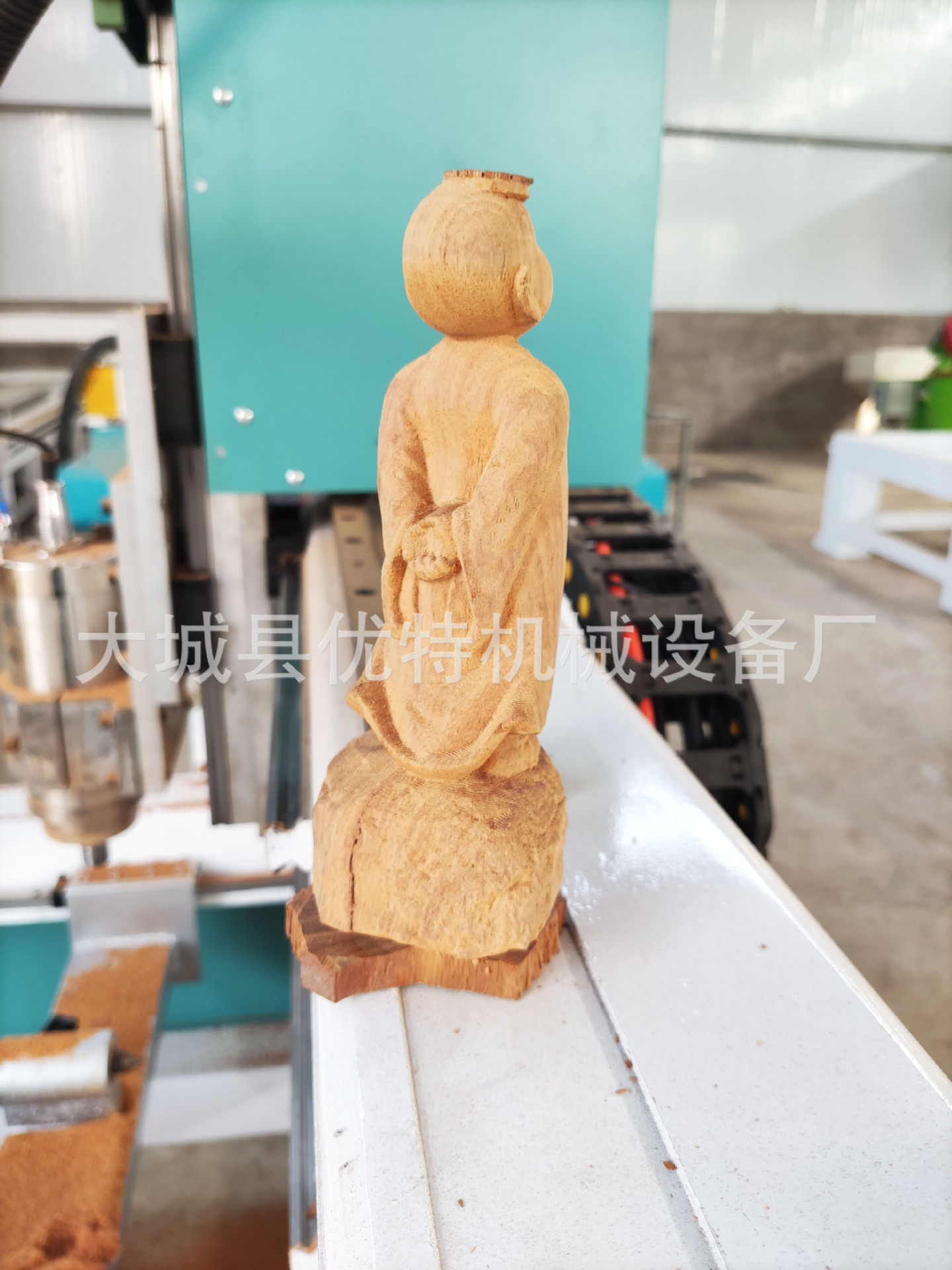 全自动数控四轴三维圆雕开孔机