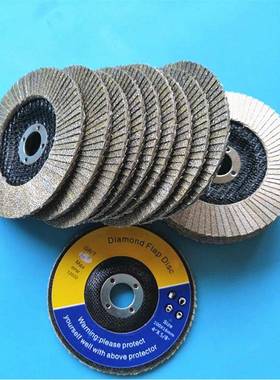 百叶轮不ORR锈钢专用100*1抛叶磨钨钢磨碟片陶瓷玻璃打磨金刚6石