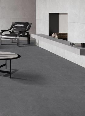 瓷砖素餐色微水泥客厅通体地砖柔精1雕釉简约F11157E0风地板砖7光