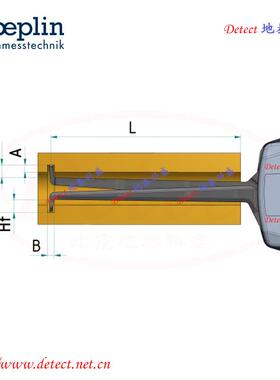 德835国kroelin克普林数内径卡规G330p高精卡钳莱L显330内卡规