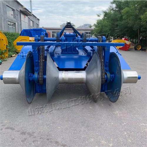 田园小型管理设备大大葱双行开沟起垄一体机种KPK植葱生姜施肥机