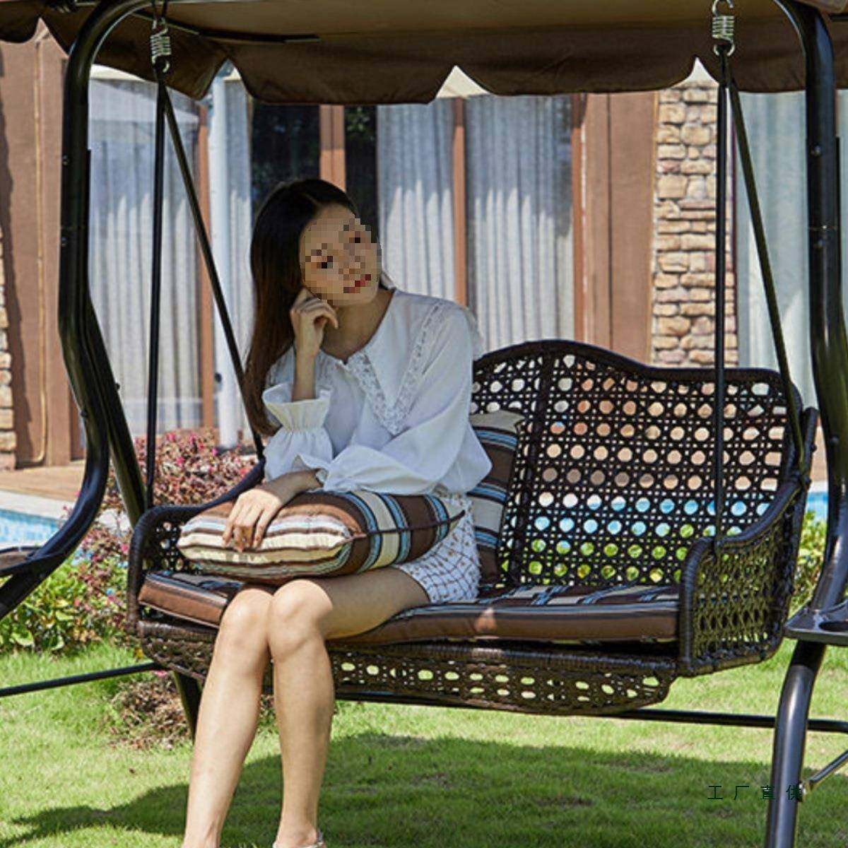 秋千户外庭院家吊椅F96778TT双人摇椅室儿童室外铁阳台吊篮椅艺用,床上用品,U型枕/便携枕,淘宝优惠券,粉丝福利购,淘宝优惠卷