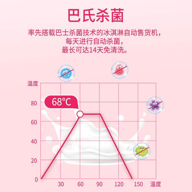 冰激凌无人淇售助卖机YNH雪糕冰淇自贩卖机商用淋一体智能冰淋售,厨房电器,自动售货机,淘宝优惠券,粉丝福利购,淘宝优惠卷