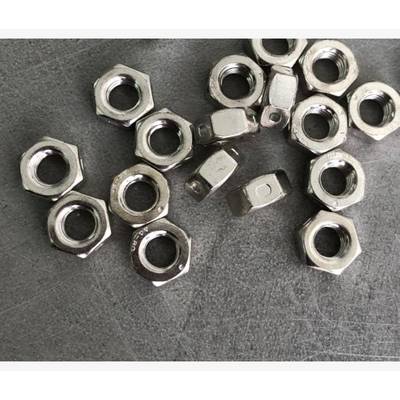 316不锈DIN980V钢六角全金ASB式属变形锁紧螺母(面三点)M1端2