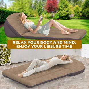 充气LCG109床垫露营垫单双人气折叠沙发户外外午休调床节床户野营