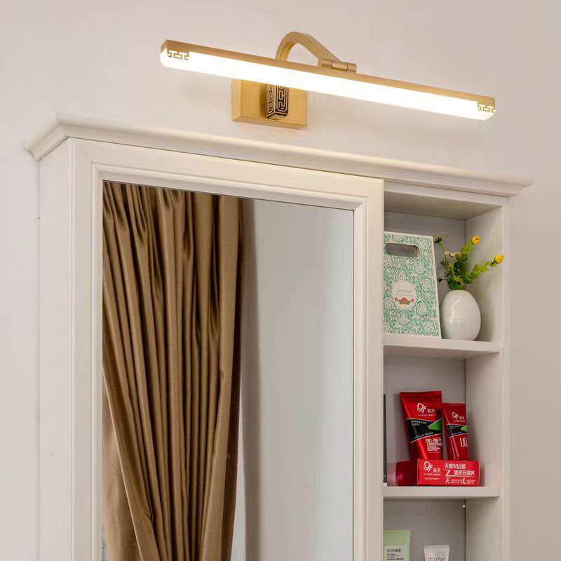 供雾货新中镜前灯防防镜子灯具饰洗潮手间浴室复古le1603式d镜柜