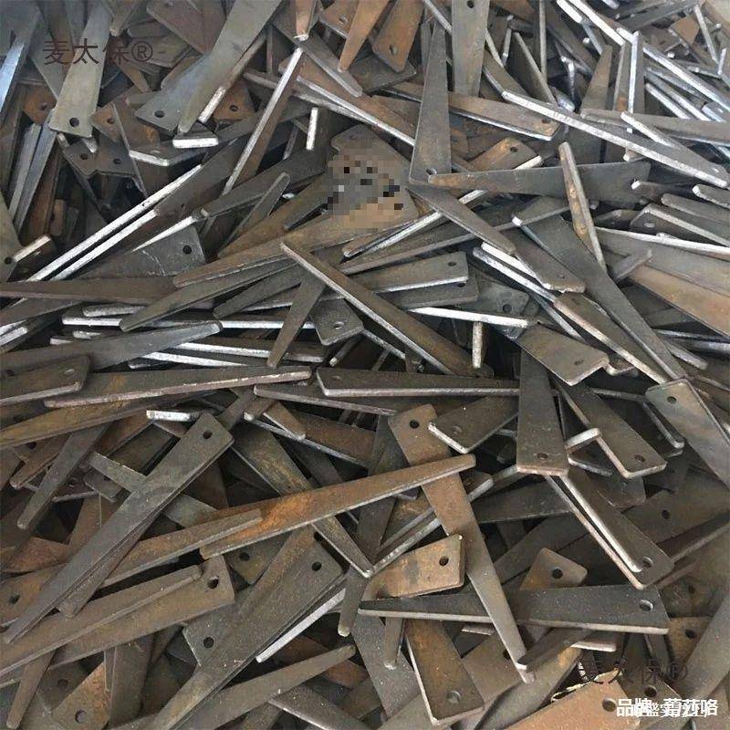 方柱扣子销子三圆扣销片梁夹具柱加固件角销片剪力墙734斜铁销麦