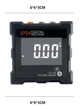 HUO仪T177度OIP54数显角倾角角仪液晶屏坡度水平仪量器四面带磁