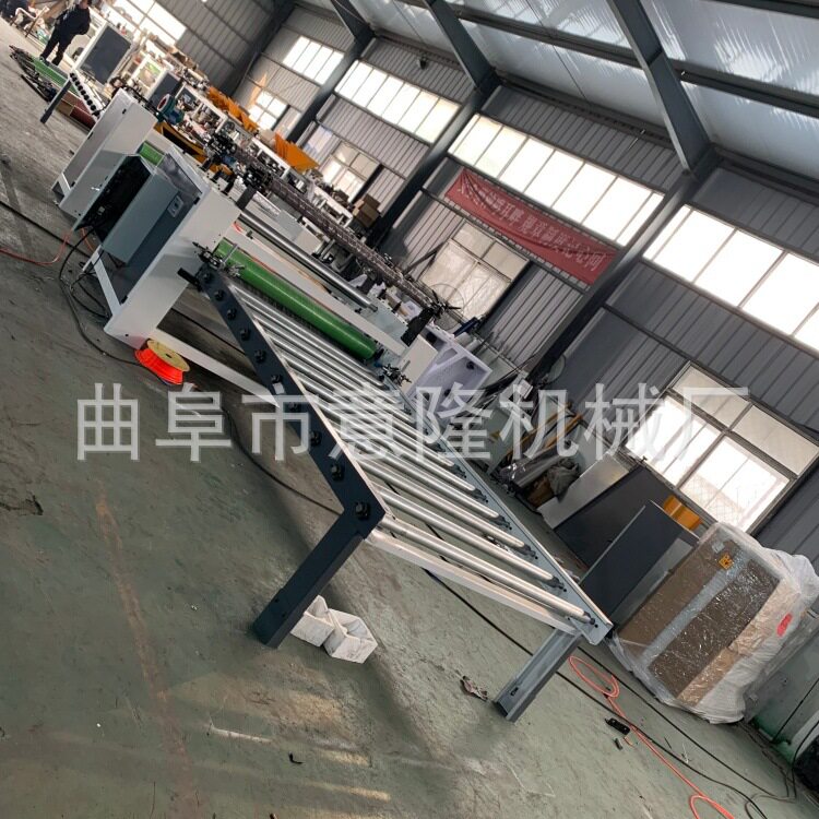 数控自动木饰面吸音板贴膜机