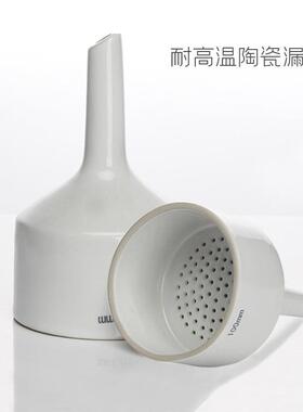 布氏抽0滤套装+250125ml+60/500/100/25漏00l发抽滤瓶+布氏斗+漏