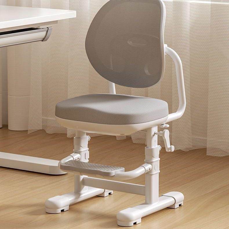 手摇网背半免安儿作童装学习椅可升降调节写业凳家用矫正坐背姿专