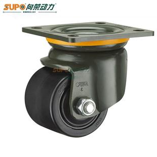 S轮UPO向荣2.5寸超强重心尼龙万低向脚重型机J30 6械设备耐磨