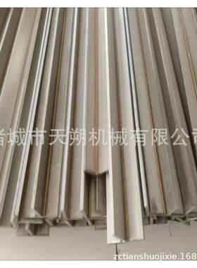 宰鸡鸭轨流水线不锈链钢T型钩送子输送道轨滑PVG轮条输T型轨304