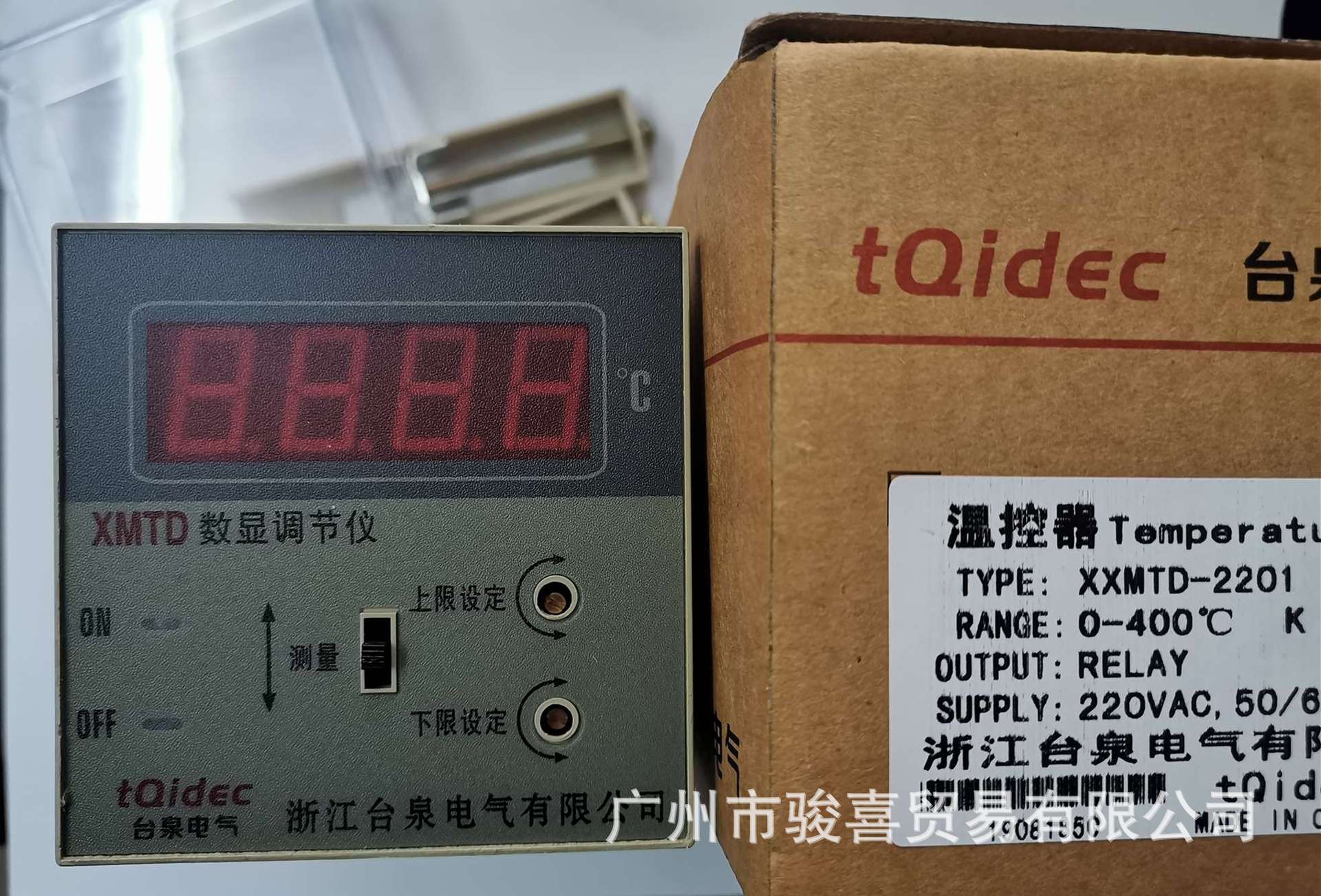 台泉电气PT100温控表上下限400°