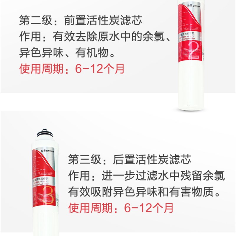 适用沁园净饮机净水器滤芯JLD5299/8295/829/8298/839/89XZ