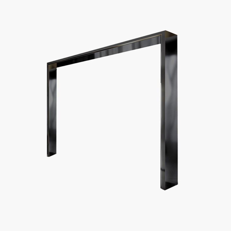 宁波定制极窄家用不锈钢铝合金门门框包边阳台垭口防指纹窗