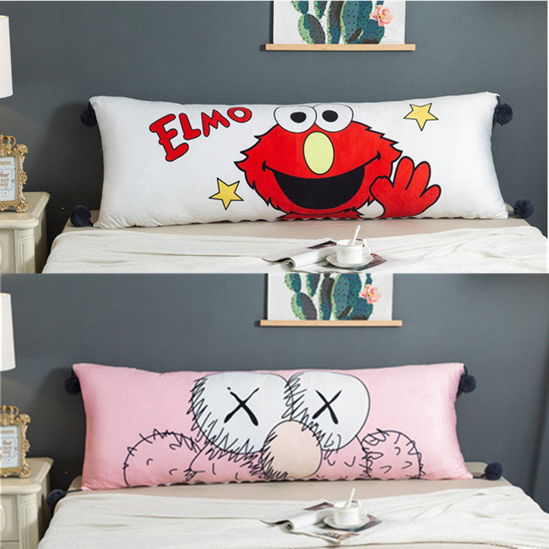 卡通长条枕睡觉长抱枕可拆洗床头床上双人靠枕靠垫沙发大靠背枕头