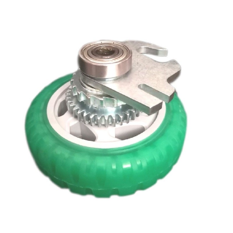 阿尔卡诺开门电动机原装配件开门电机轮子PU轮走轮脚轮轮子胶轮