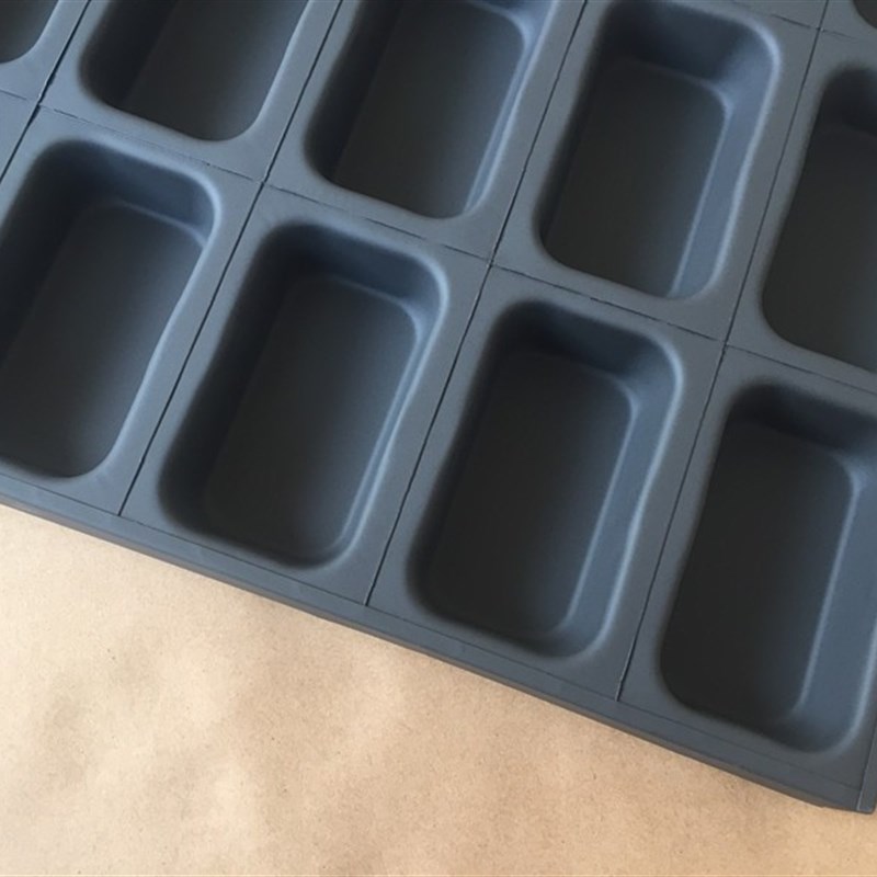 21连长方形无水蛋糕不沾烘焙烤盘商用槽子糕红枣槽子豆腐蛋糕模具