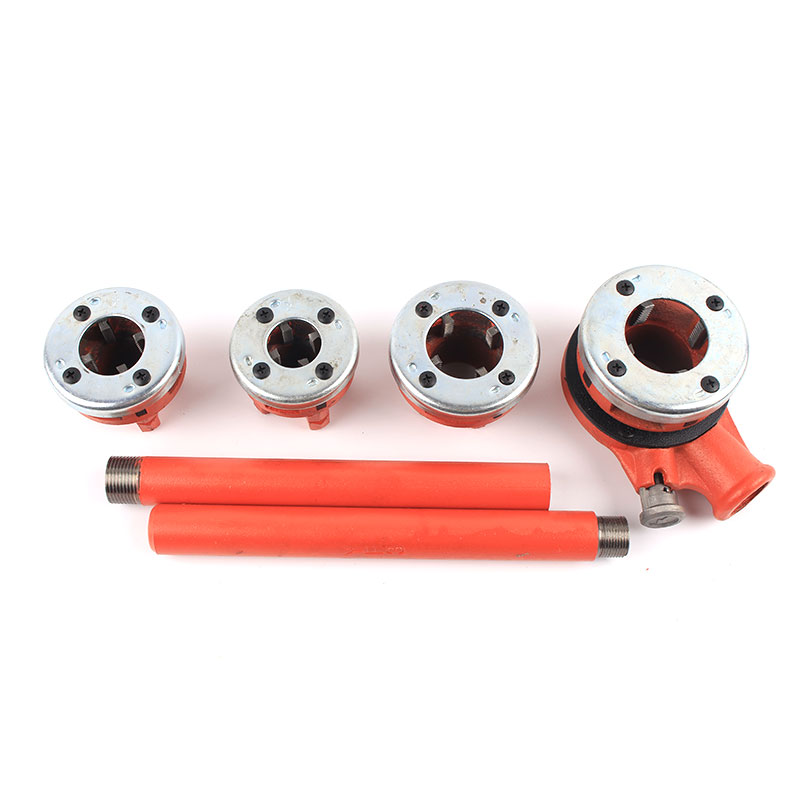 北力管子铰板手动丝机板牙压力钳轻型塑料水管丝工具装过丝