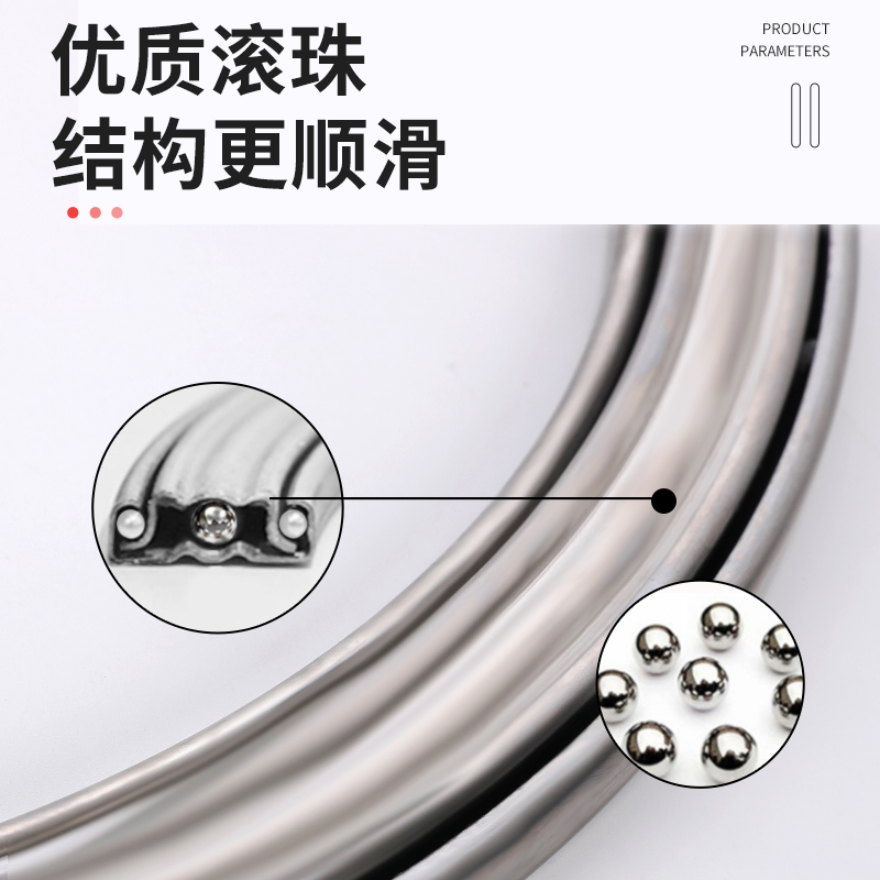 餐桌转盘底座钢化玻璃转盘桌面转芯火锅桌不锈钢旋转底座家用轨道