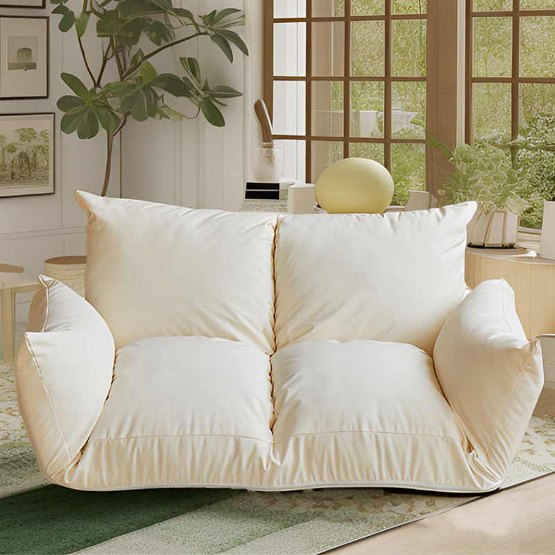 懒人沙发客厅小户型沙发椅可调节折叠软垫单双人卧室阳台窝窝沙发