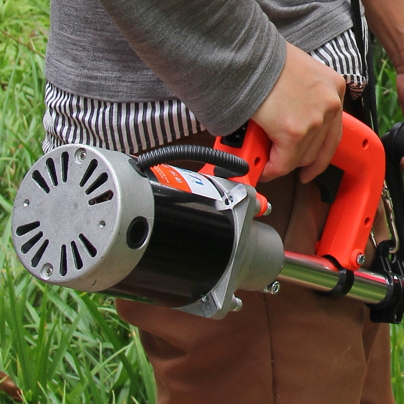 2V8V0V充电式电动割草机除草机打草机割灌机背负式园林割草机