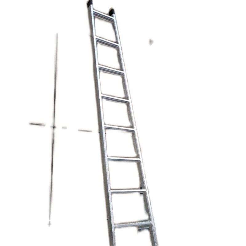 加厚钢管人字梯工程梯折叠升降梯子家用折叠铁管梯移动楼梯