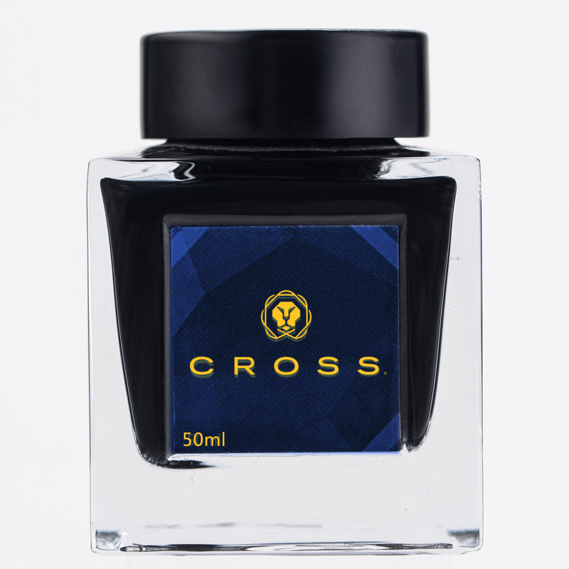 CROSS高仕 染料钢笔墨水 黑色 蓝黑 蓝色 ml非碳素墨水学生速干