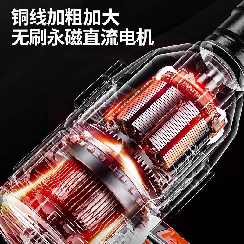 手龙韵无刷电动扳手大力扭架子工冲板298轮胎汽修工具锂电击充电