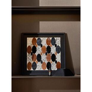 kalin20现轻奢样间高端板装饰画电视背抽景柜摆件客代厅象软装组