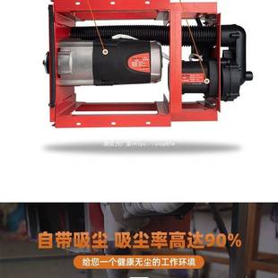 木工无尘锯单据台锯9寸小型倒装电锯石膏板木工板吸尘无尘切割机