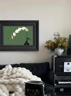 《DC-051粉装葡萄》《蝴蝶兰》古风餐厅饰画水果艺术客厅画轻中法