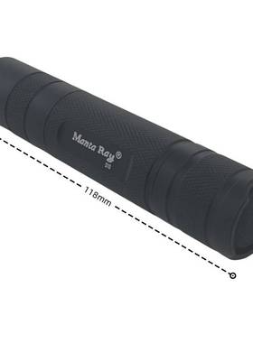 UVC深紫光5W大功率255 295 310 340nm紫外线18650手电筒荧光石头