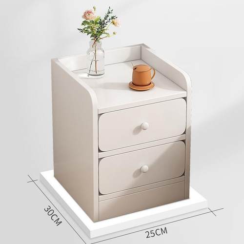 超窄床UIU头柜收功纳多能超窄柜子简易夹缝床边柜约置储物卧简室