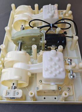 福建8021直4供厂按摩椅按摩器机芯脚M部足底三连盘机芯O2J-ZD-3v