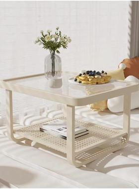 创意几飘小桌子边几阳台茶桌小茶窗奶油风榻榻米HOU角几矮桌炕几