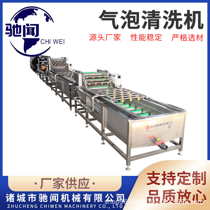 驰闻商用果蔬海鲜去农残清洗机