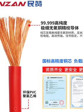 国单芯多铜0芯软线.3标0.525平XVT方RV电子线信号股连接电源控制